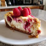 White Chocolate Raspberry Cheesecake