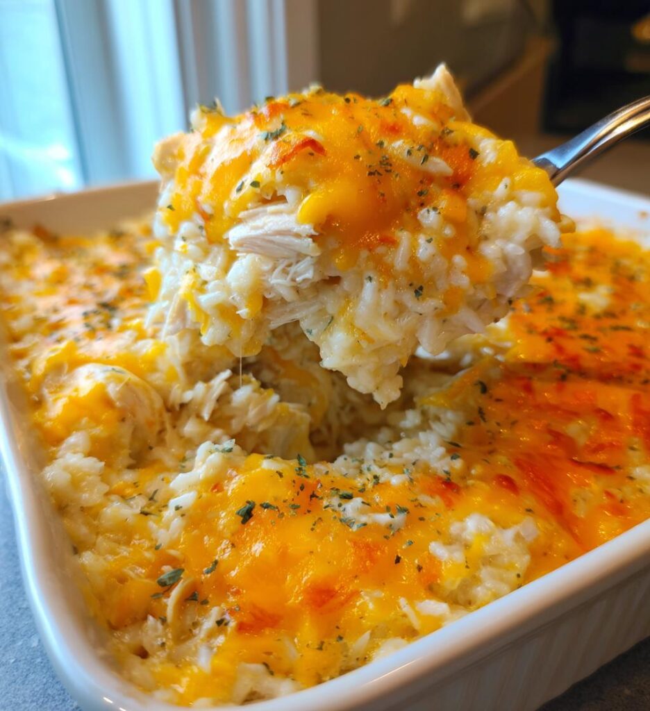 Angel Chicken Rice Casserole