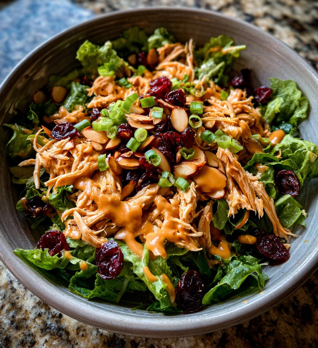 Asian Chicken Cranberry Salad