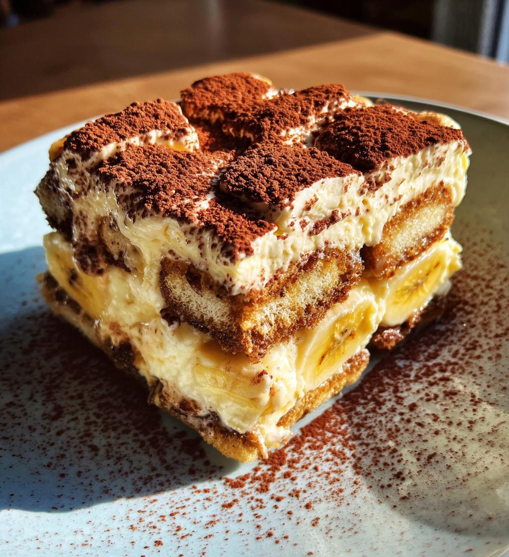 Banana Tiramisu