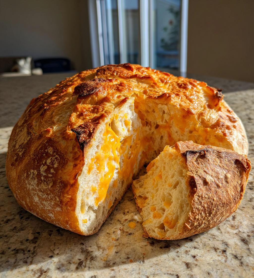 Beer Cheddar Bread - detail 1