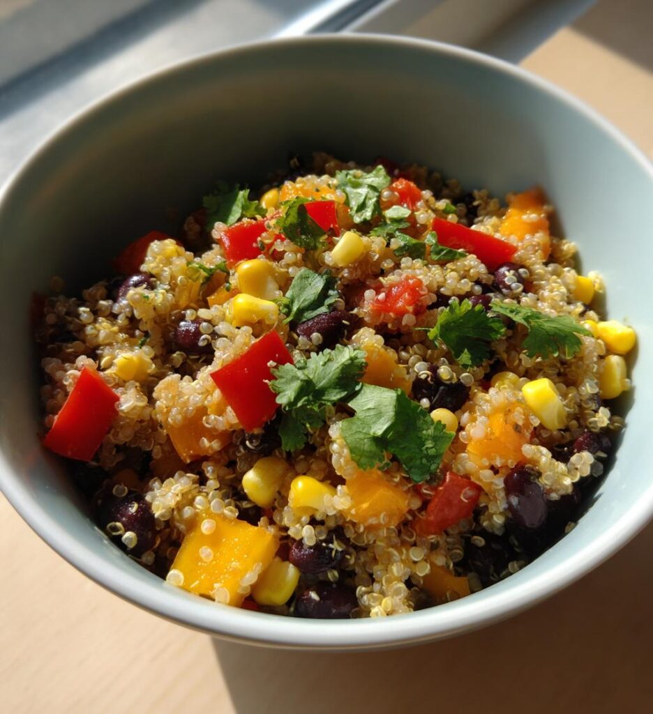Black Bean Quinoa Salad