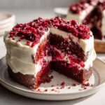 Blackberry Velvet Cake