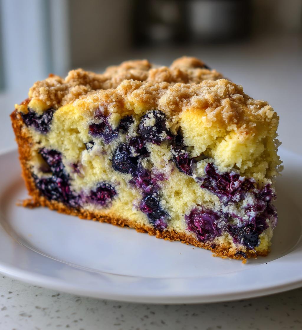Blueberry Crumb Cake