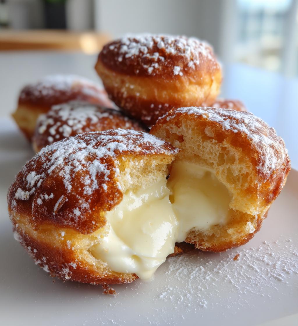Bomboloni Cream Donuts - detail 1