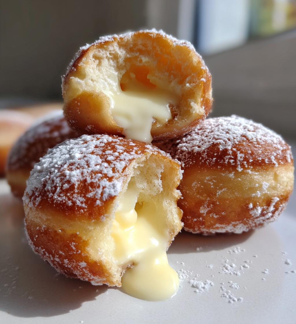 Bomboloni Cream Donuts