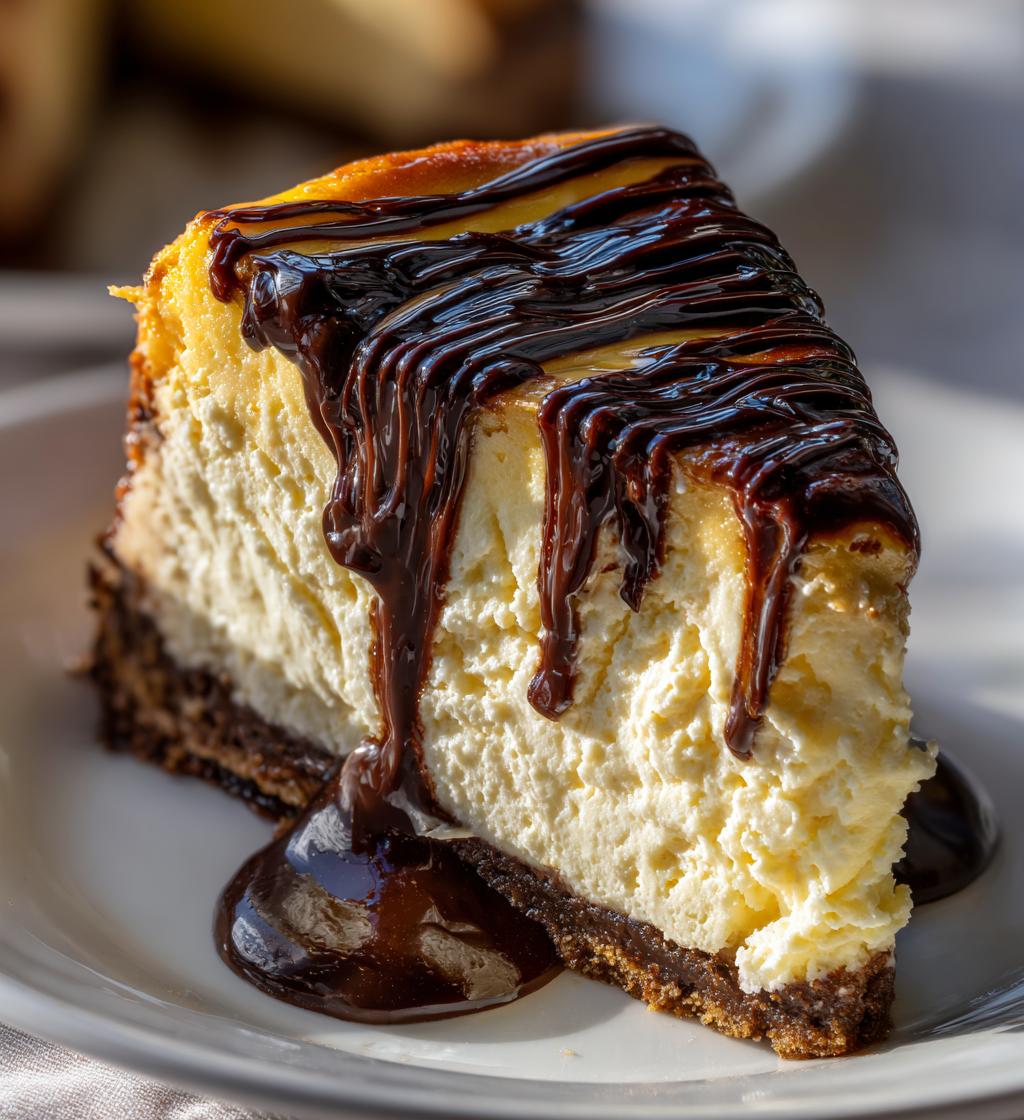 Boston Cream Cheesecake - detail 1