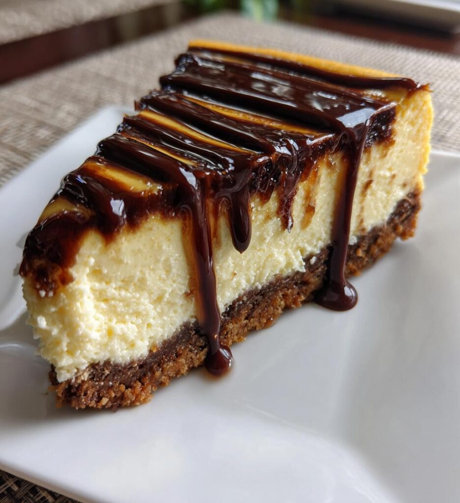 Boston Cream Cheesecake