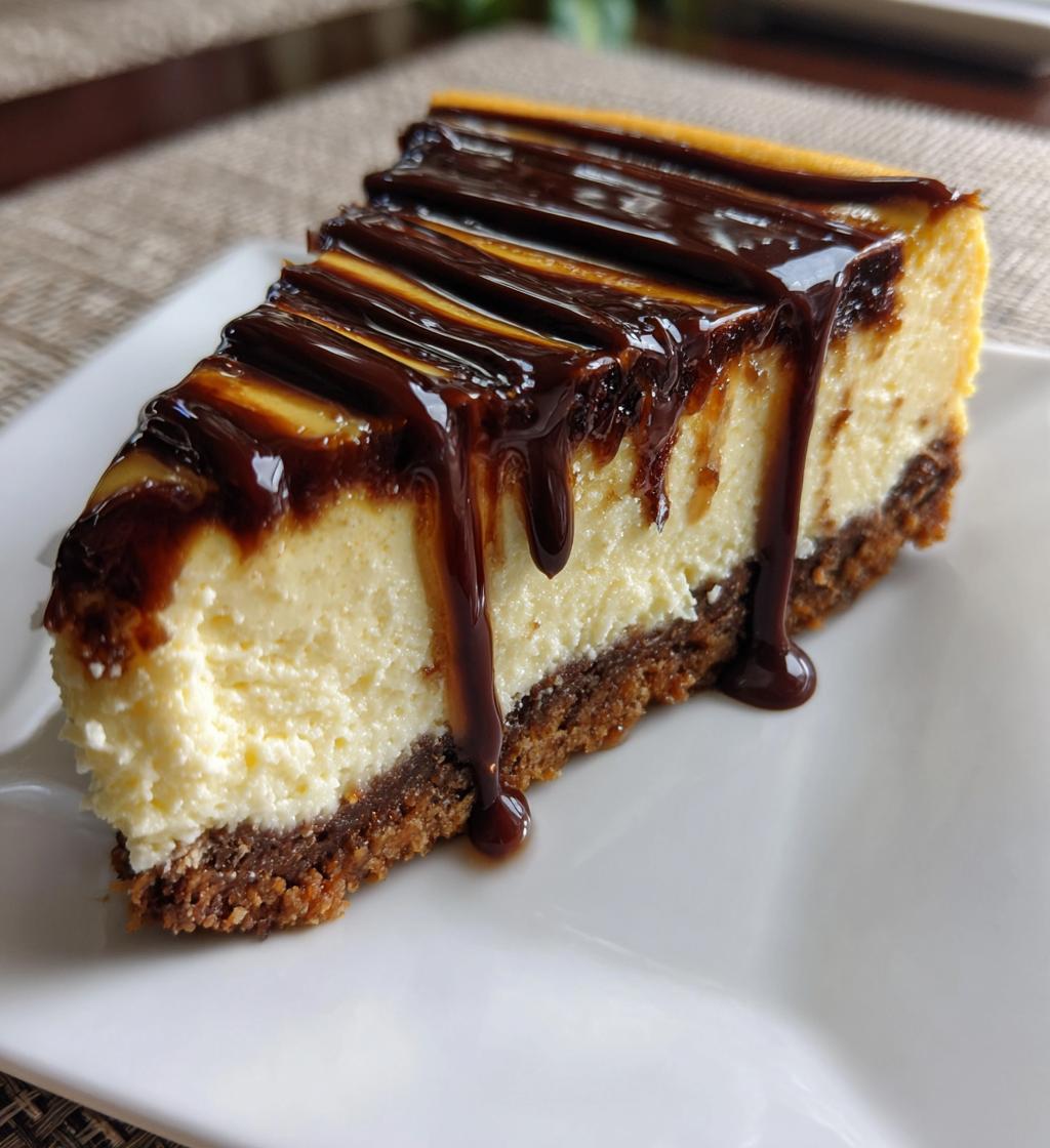 Boston Cream Cheesecake
