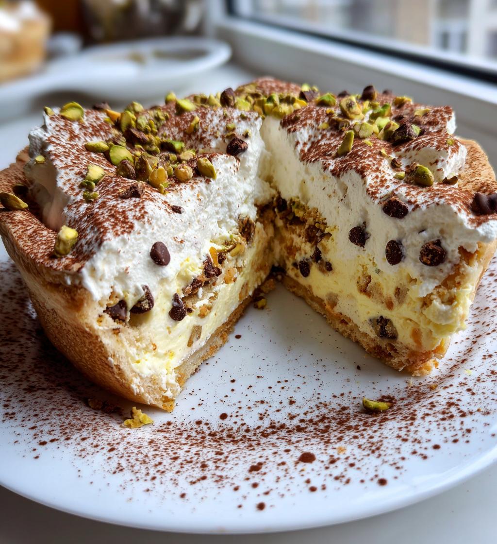 Cannoli Cream Pie - detail 1