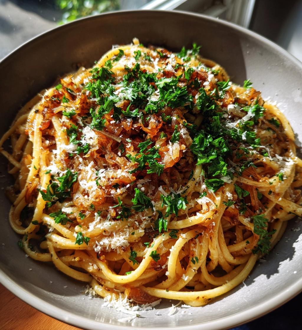 Caramelized Onion Pasta - detail 1