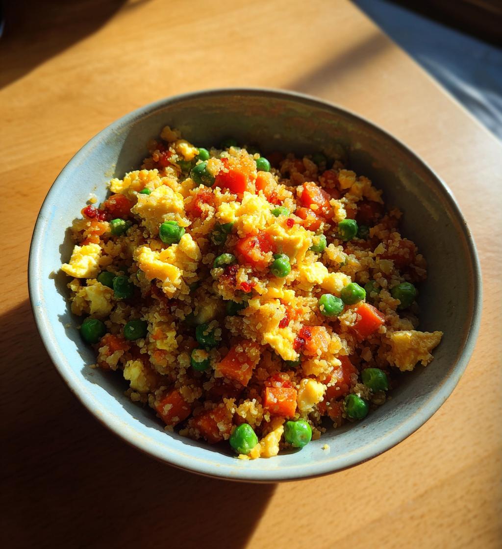 Cauliflower Egg Fried Rice