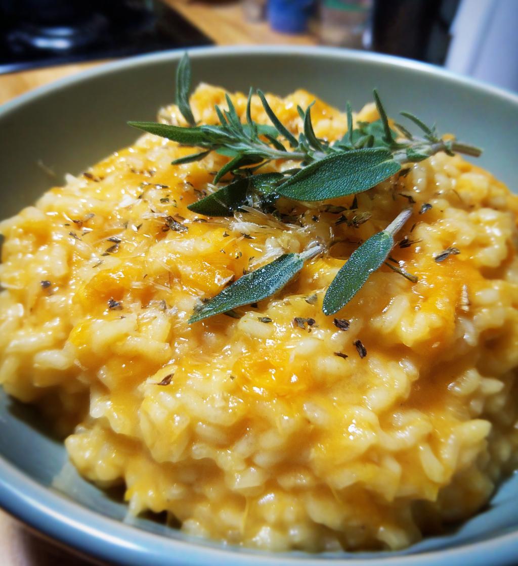 Cheddar Sage Risotto - detail 1
