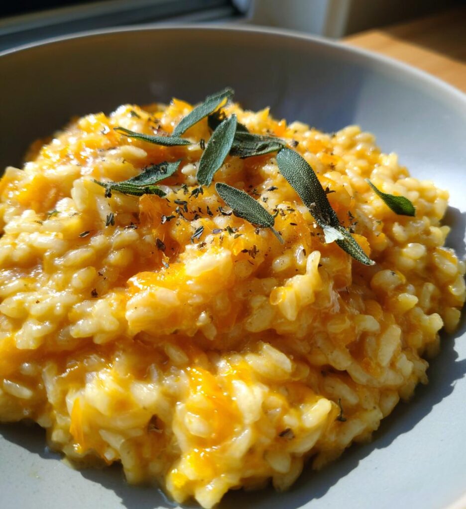 Cheddar Sage Risotto