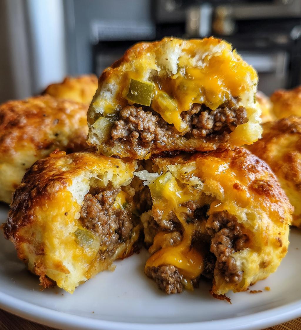 Cheeseburger Bombs