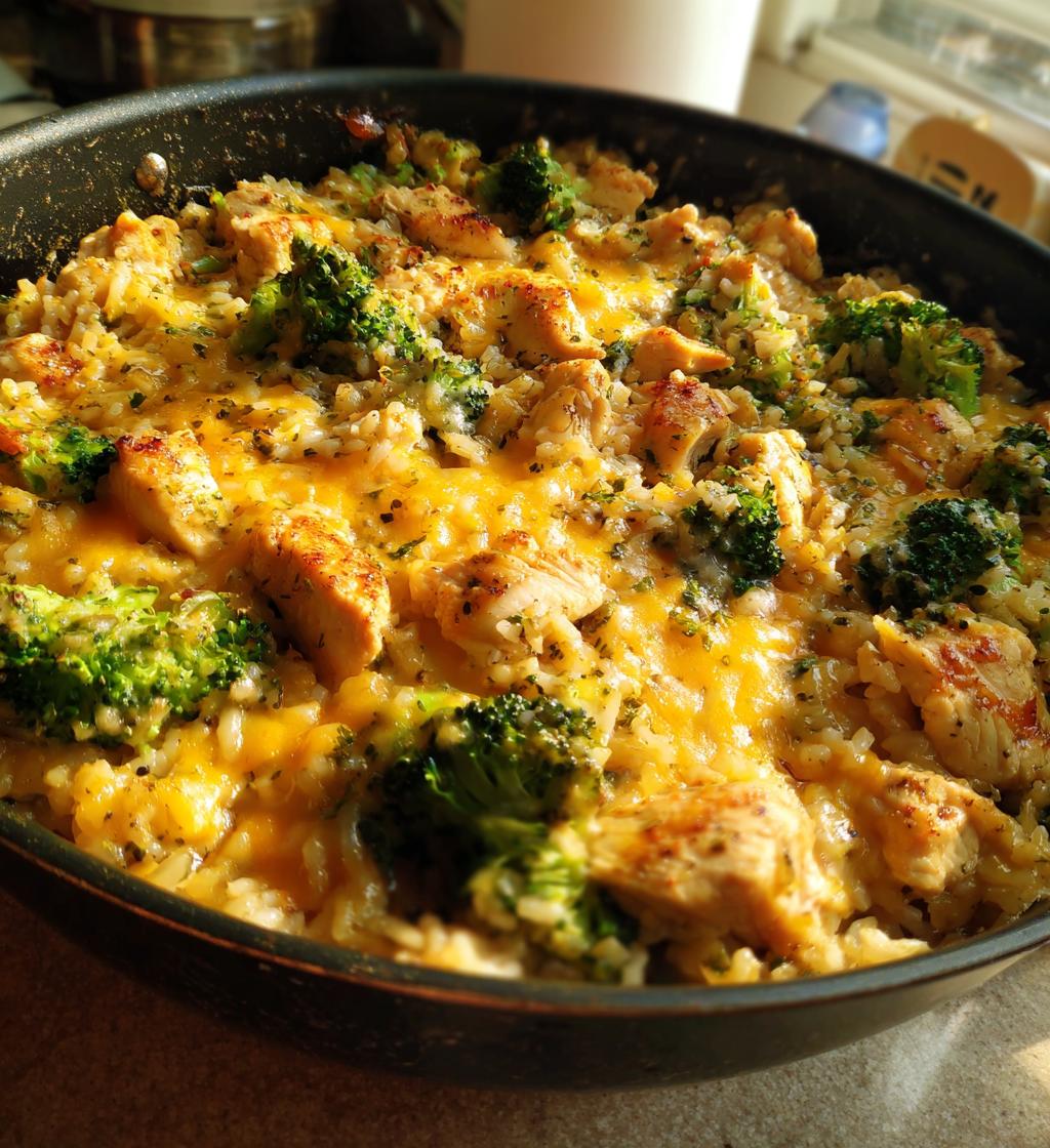 Cheesy Broccoli Chicken Rice - detail 1
