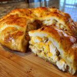 Cheesy Chicken Crescent Bake