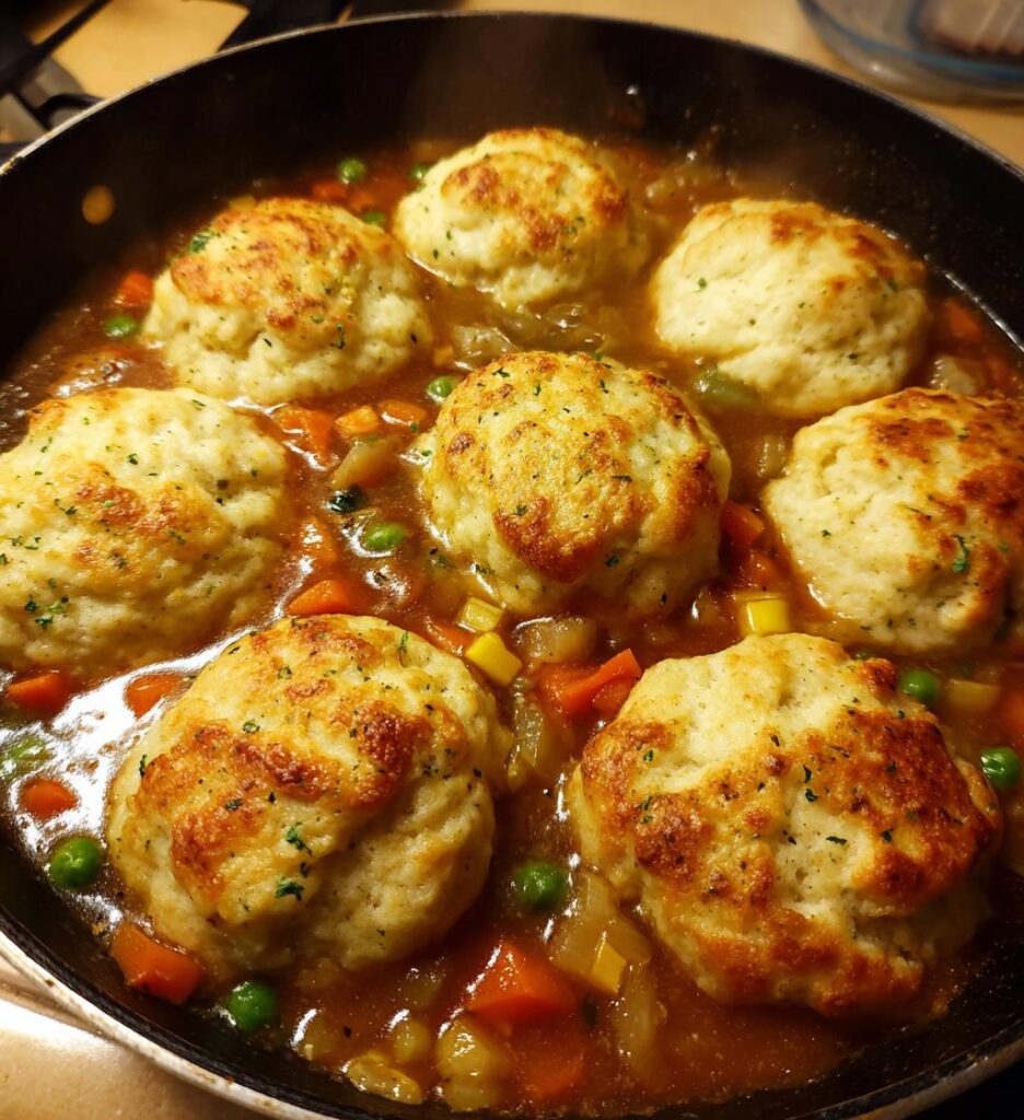 Chicken Dumplings Biscuits
