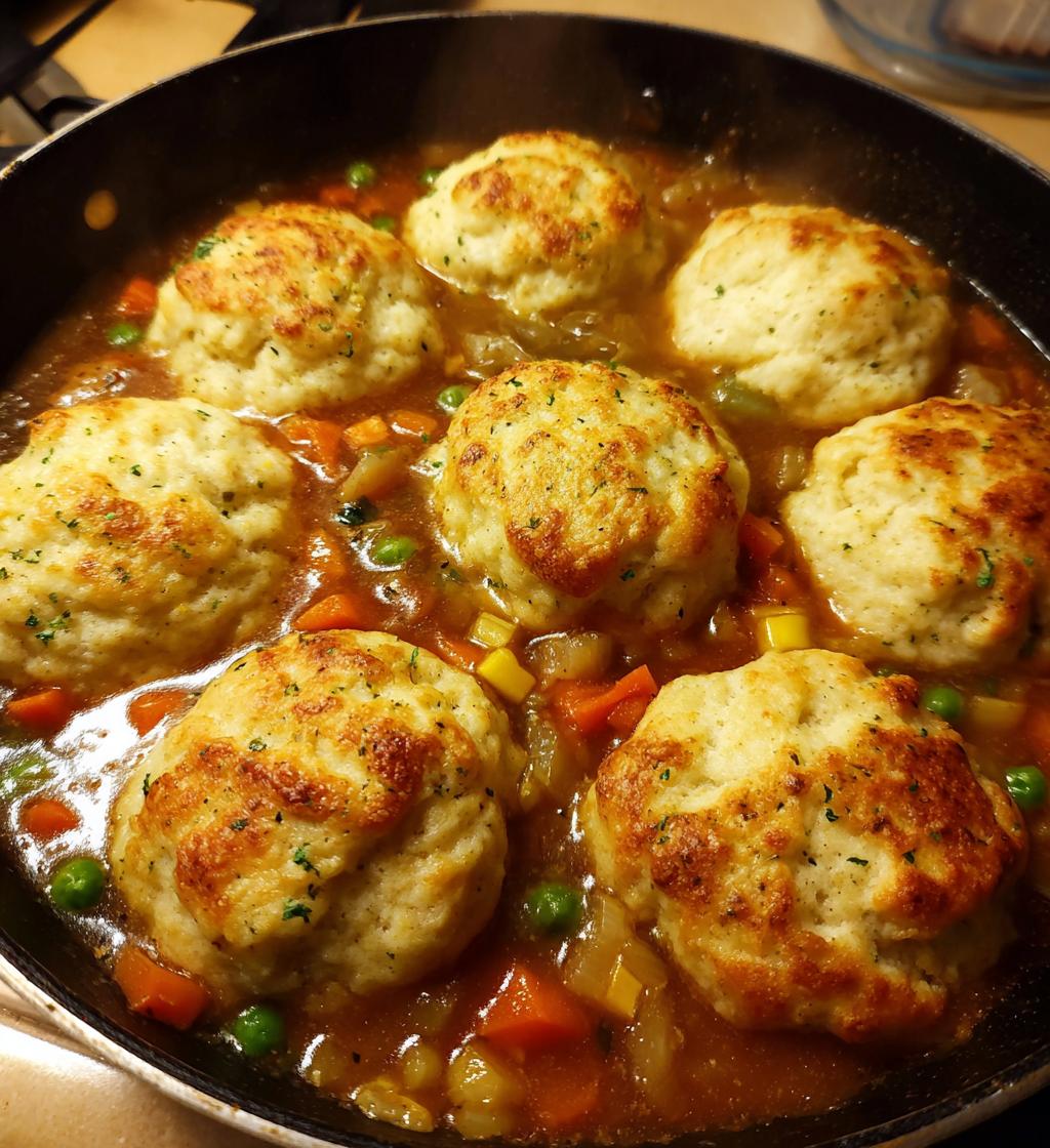 Chicken Dumplings Biscuits