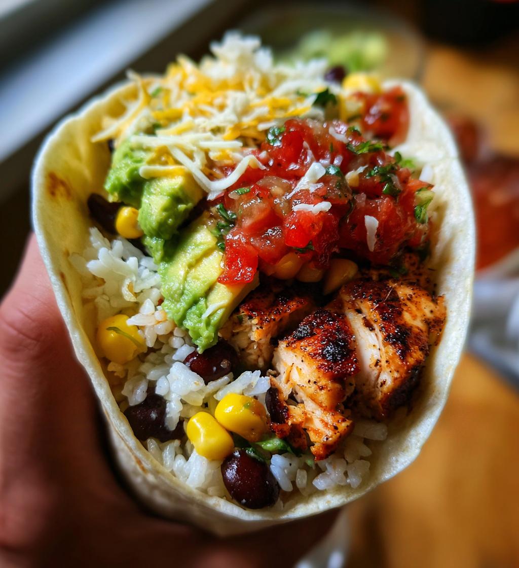 Chicken Rice Burritos - detail 1