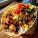 Chicken Rice Burritos