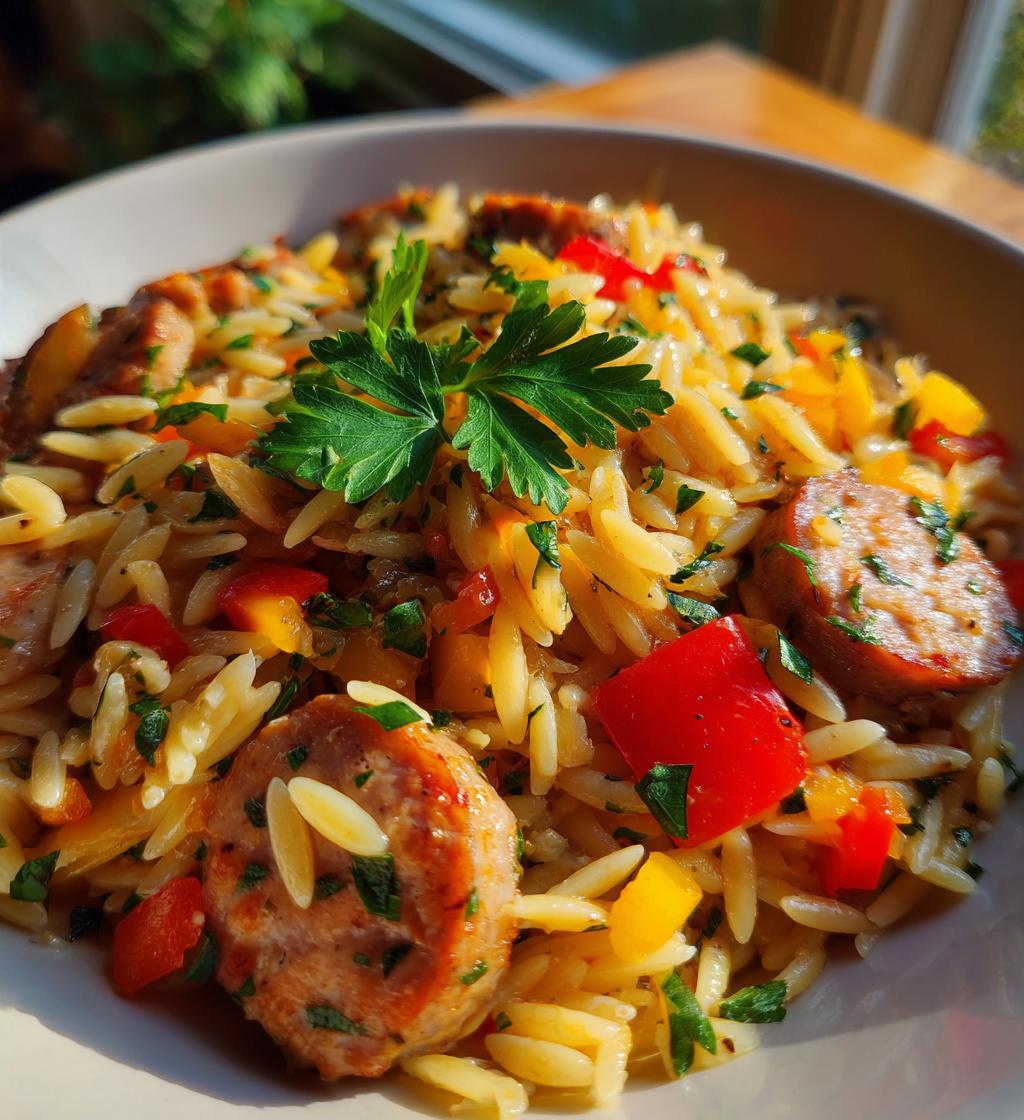 Chicken Sausage Orzo - detail 1