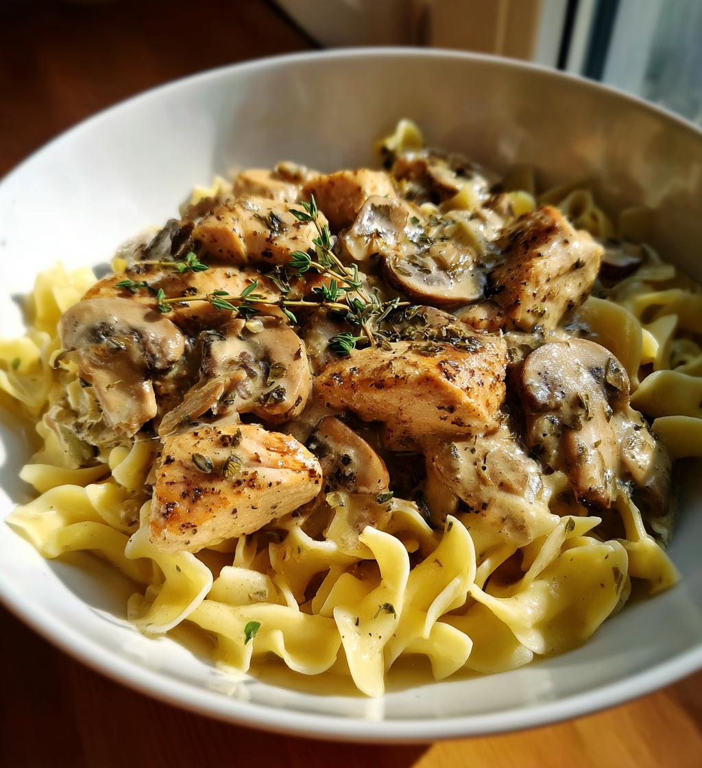 Chicken Stroganoff