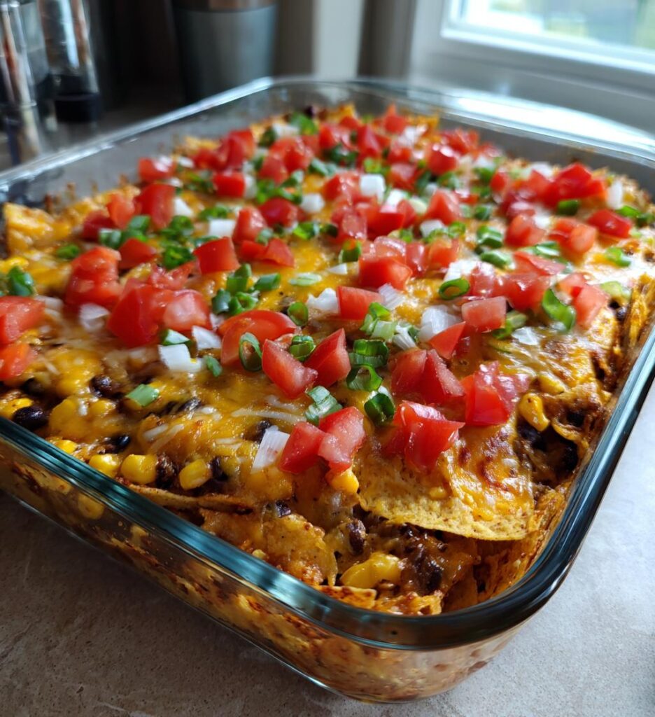 Chicken Taco Casserole