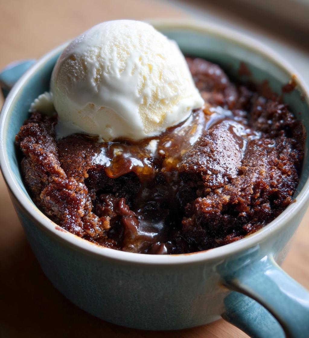 Chocolate Cobbler - detail 1