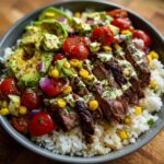 Cilantro Lime Steak Bowls