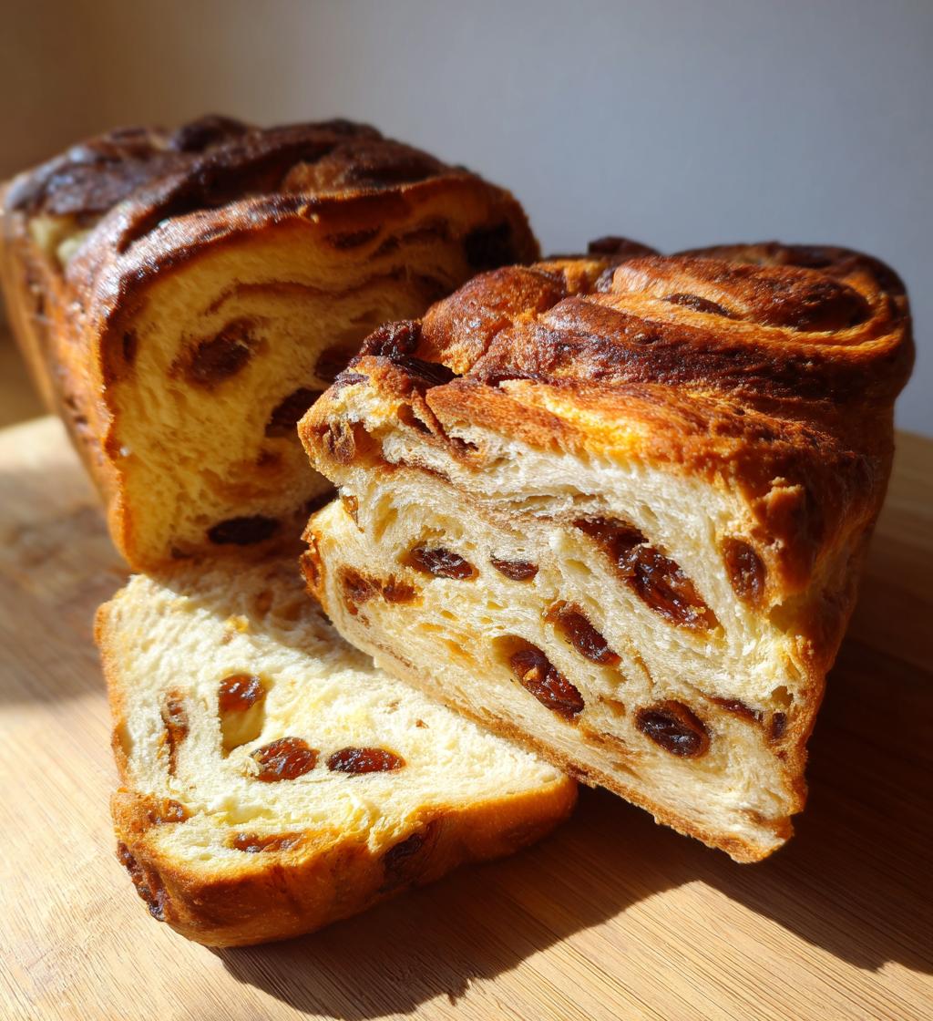 Cinnamon Raisin Bread - detail 1