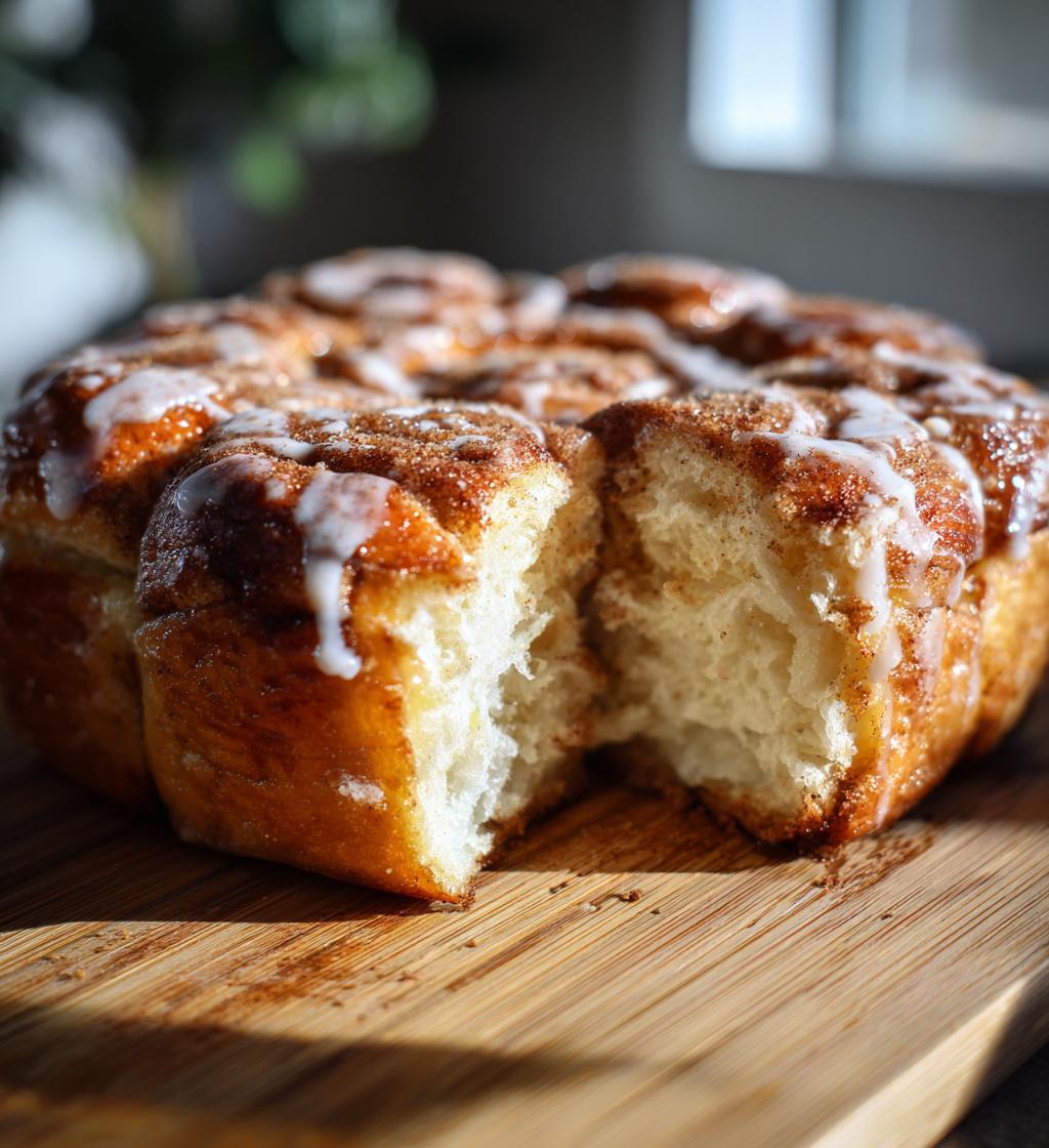 Cinnamon Roll Focaccia - detail 1