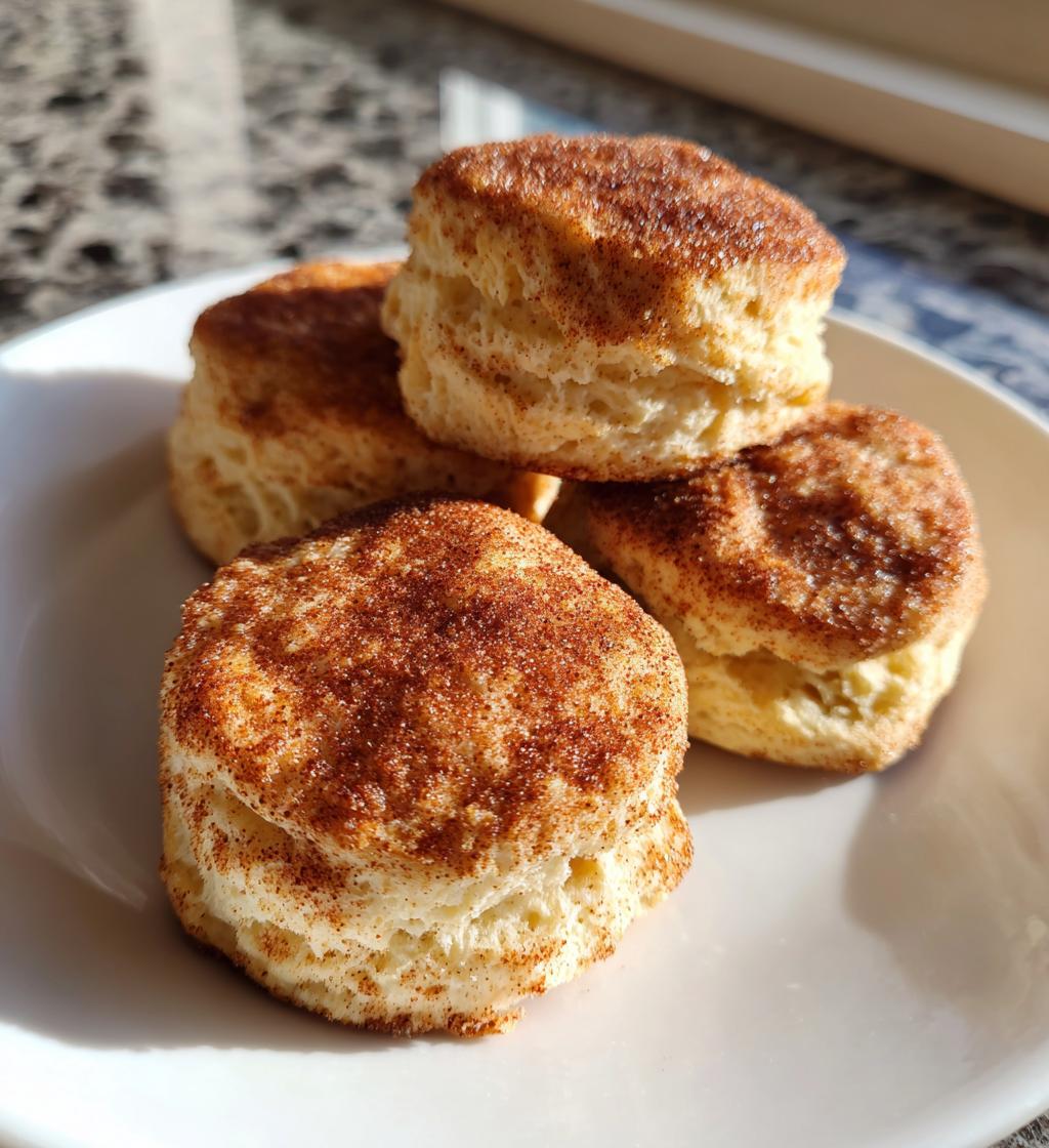 Cinnamon Sugar Butter Biscuits