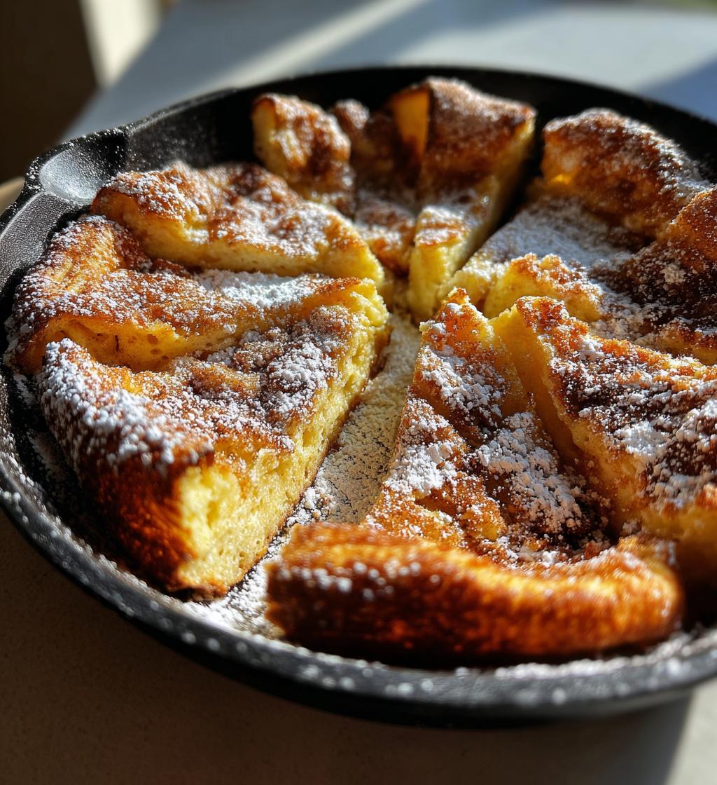 Cinnamon Sugar Dutch Baby - detail 1