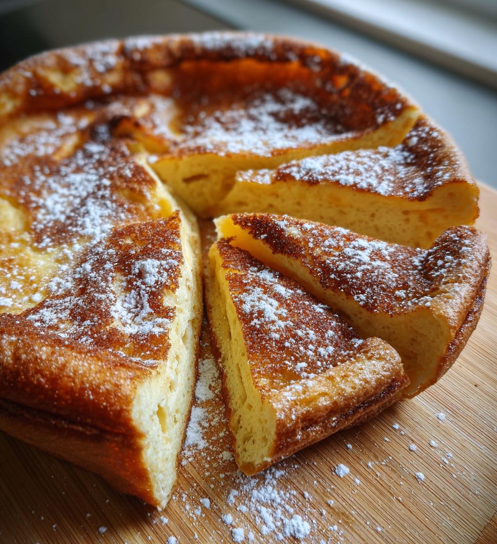 Cinnamon Sugar Dutch Baby