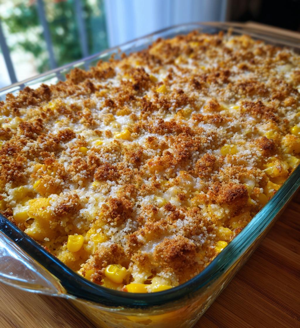 Corn Squash Casserole - detail 1