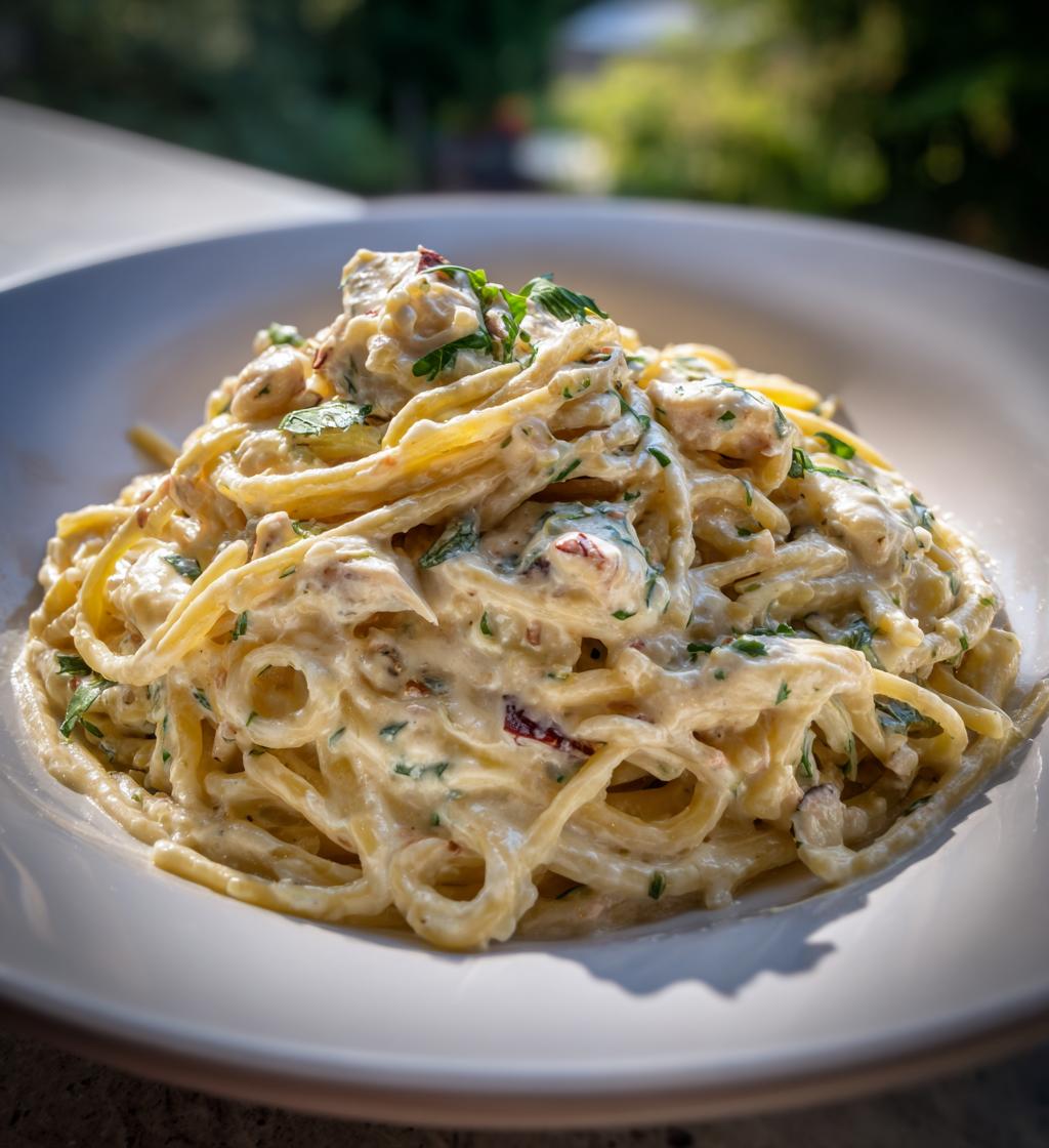 Cottage Cheese Alfredo