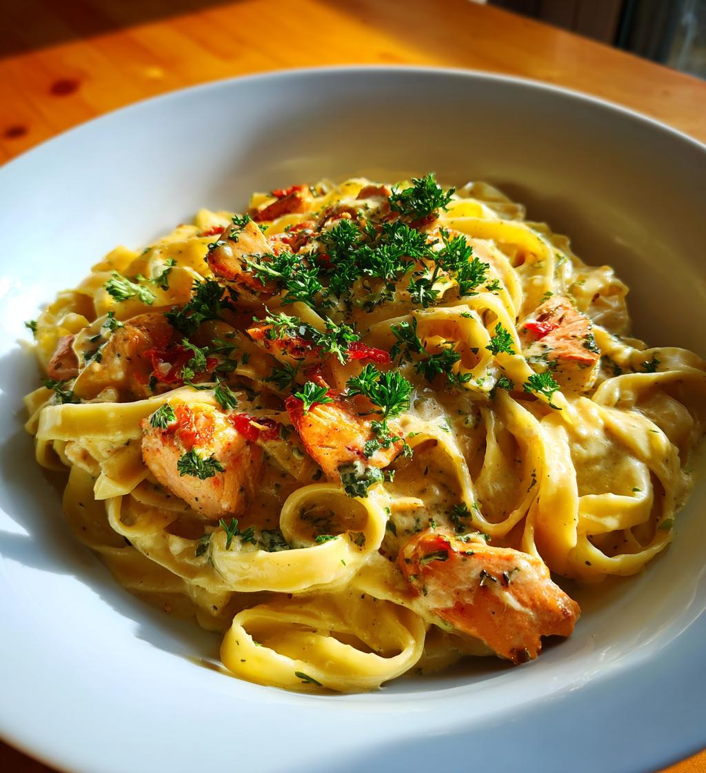 Cowboy Butter Lemon Chicken Pasta - detail 1