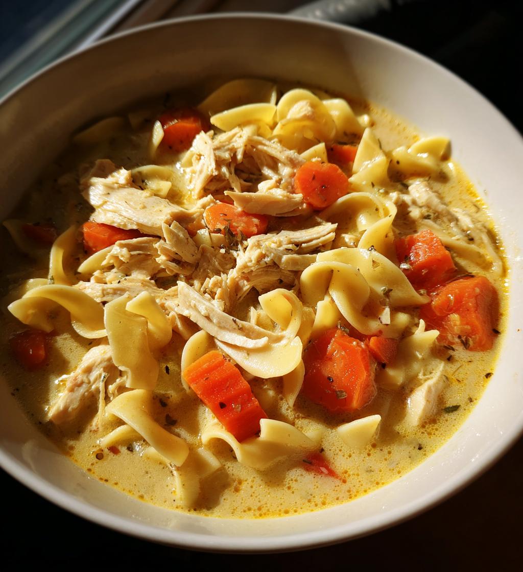 Crack Chicken Noodle Soup