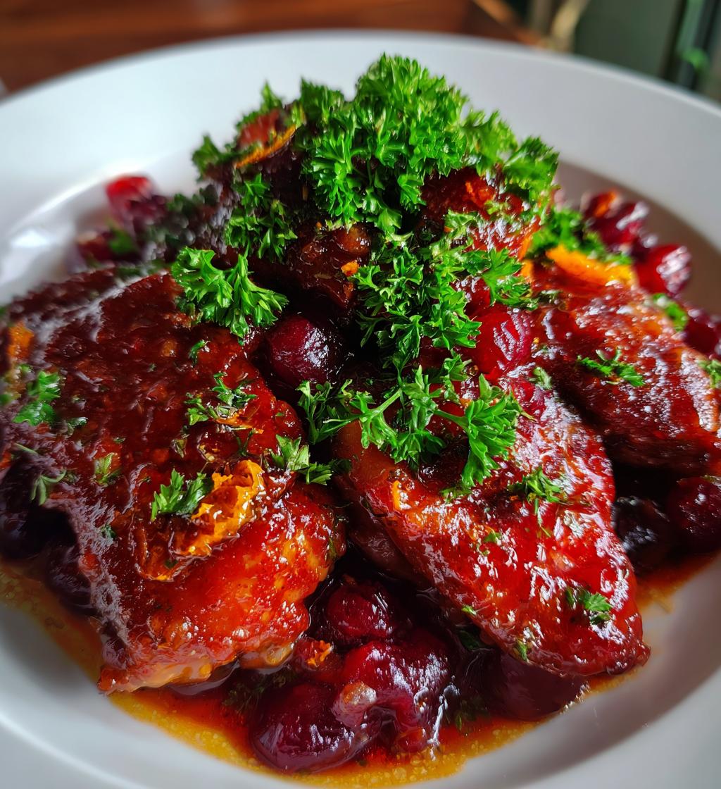 Cranberry Orange Chicken