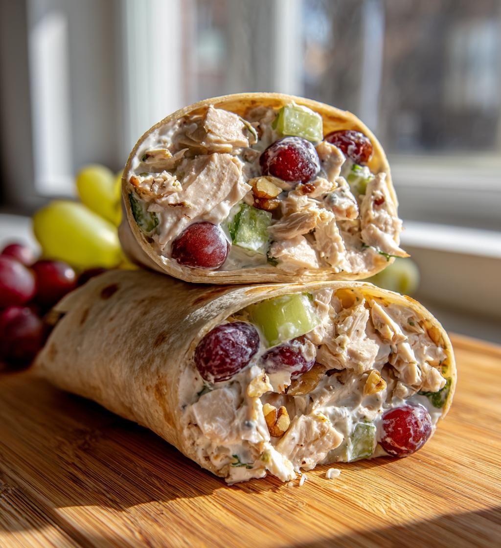 Creamy Chicken Salad Wrap - detail 1