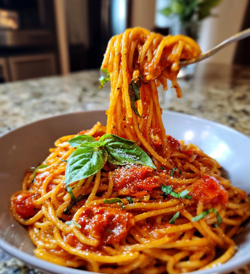 Creamy Tomato Garlic Pasta - detail 1
