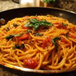 Creamy Tomato Garlic Pasta