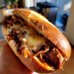 Crockpot French Dip Sandwiches