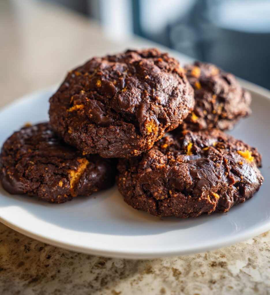 Dark Chocolate Orange Cookies