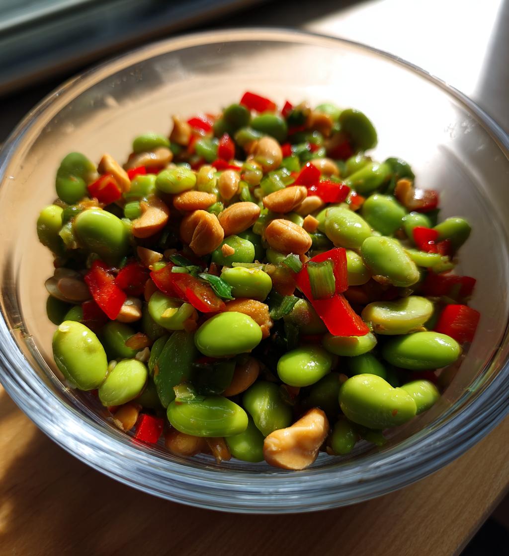 Edamame Peanut Salad - detail 1
