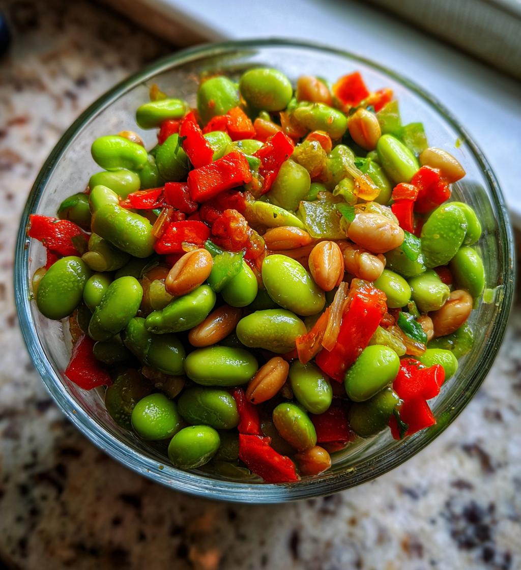 Edamame Peanut Salad