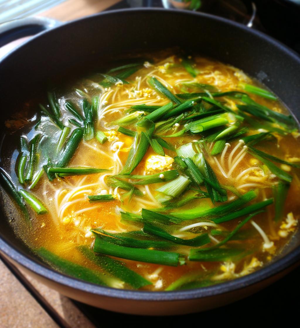 Enoki Mushroom Soup