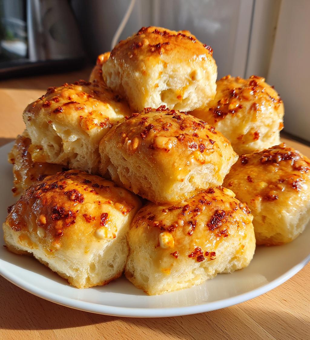 Feta Chili Honey Rolls - detail 1