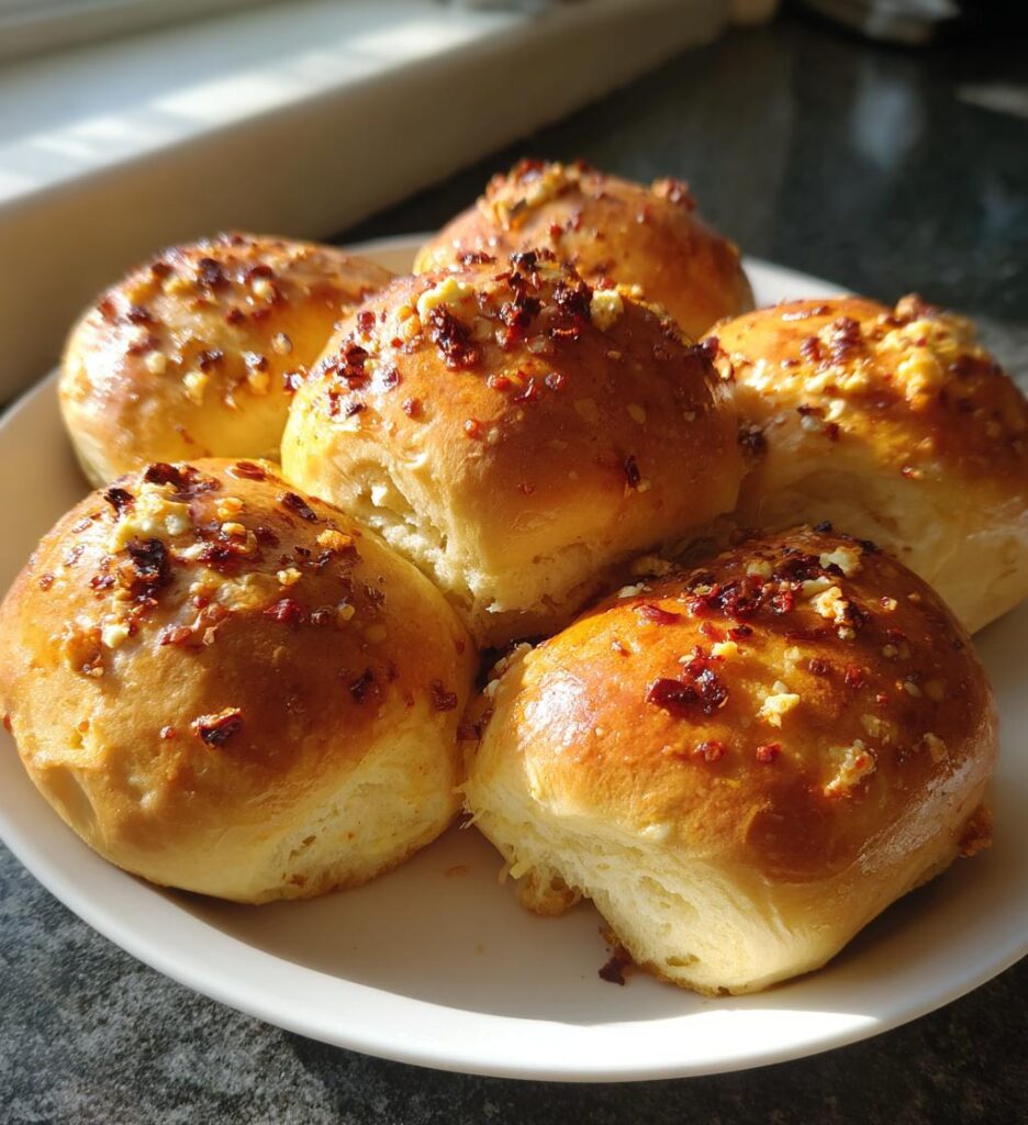 Feta Chili Honey Rolls